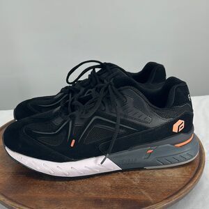 FitVille Shoes Mens 11.5 Wide Rebound Core Walking v1 Black Gray Athletic